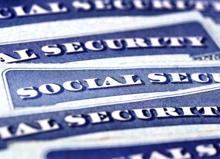 image of social security cards