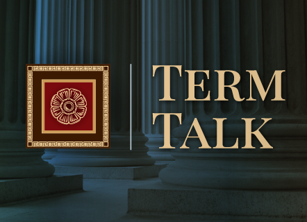 Term Talk podcast logo